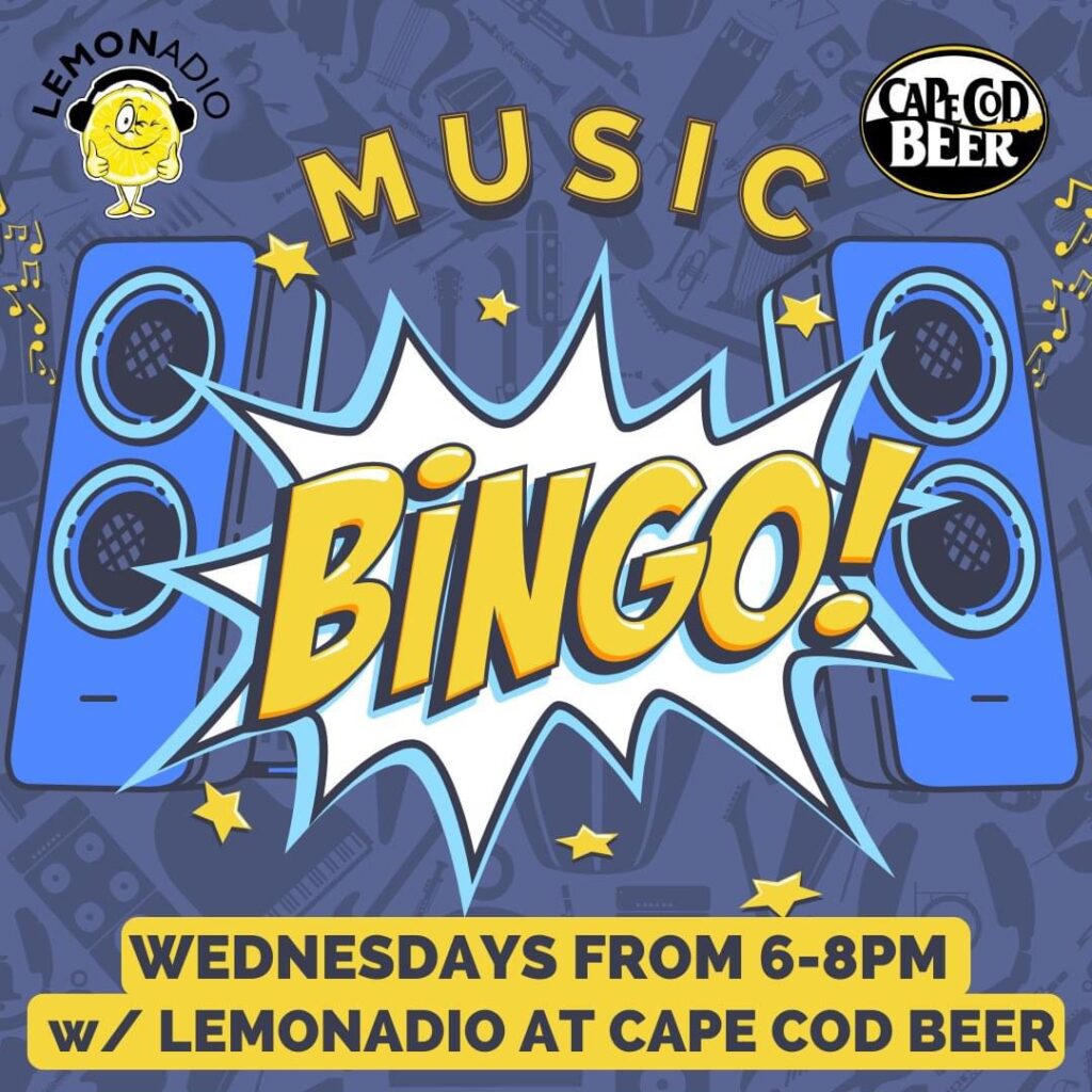 Music Bingo At Cape Cod Beer Hosted by Brooke